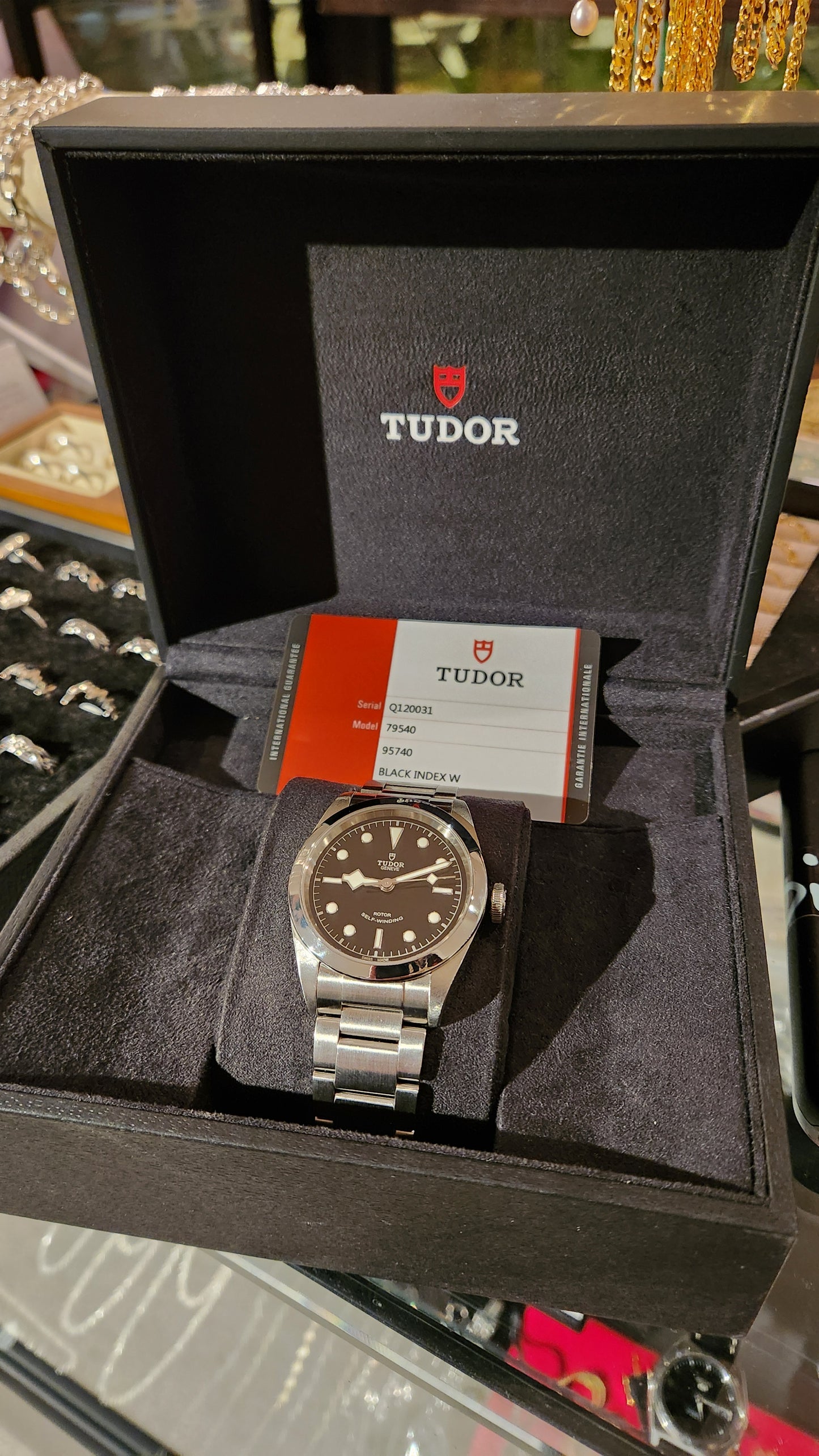 <TUDOR> Heritage Black Bay 41mm (Smiley Dial) 79540 w/ Box & Papers