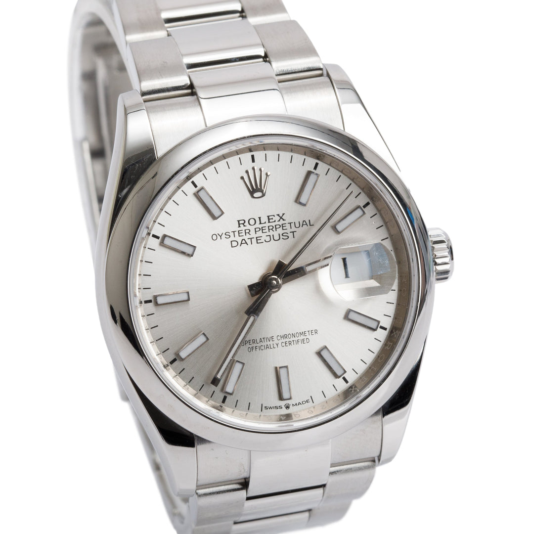 <ROLEX> Oyster Perpetual Datejust 36mm Automatic w/ Box & Papers