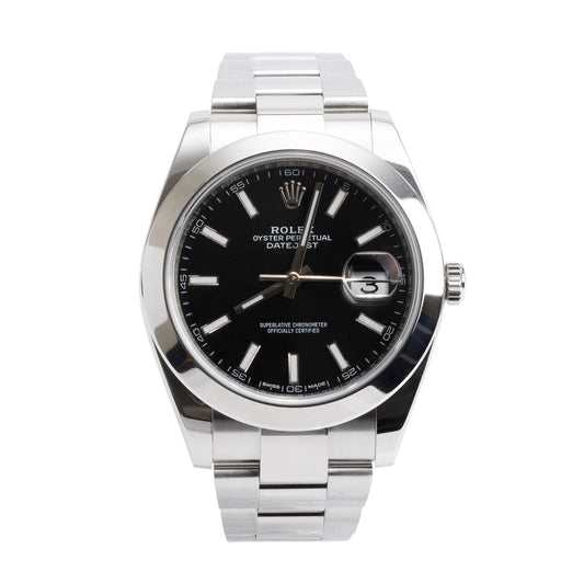 <ROLEX> Oyster Perpetual Datejust 41mm 126300 w/ Box & Papers