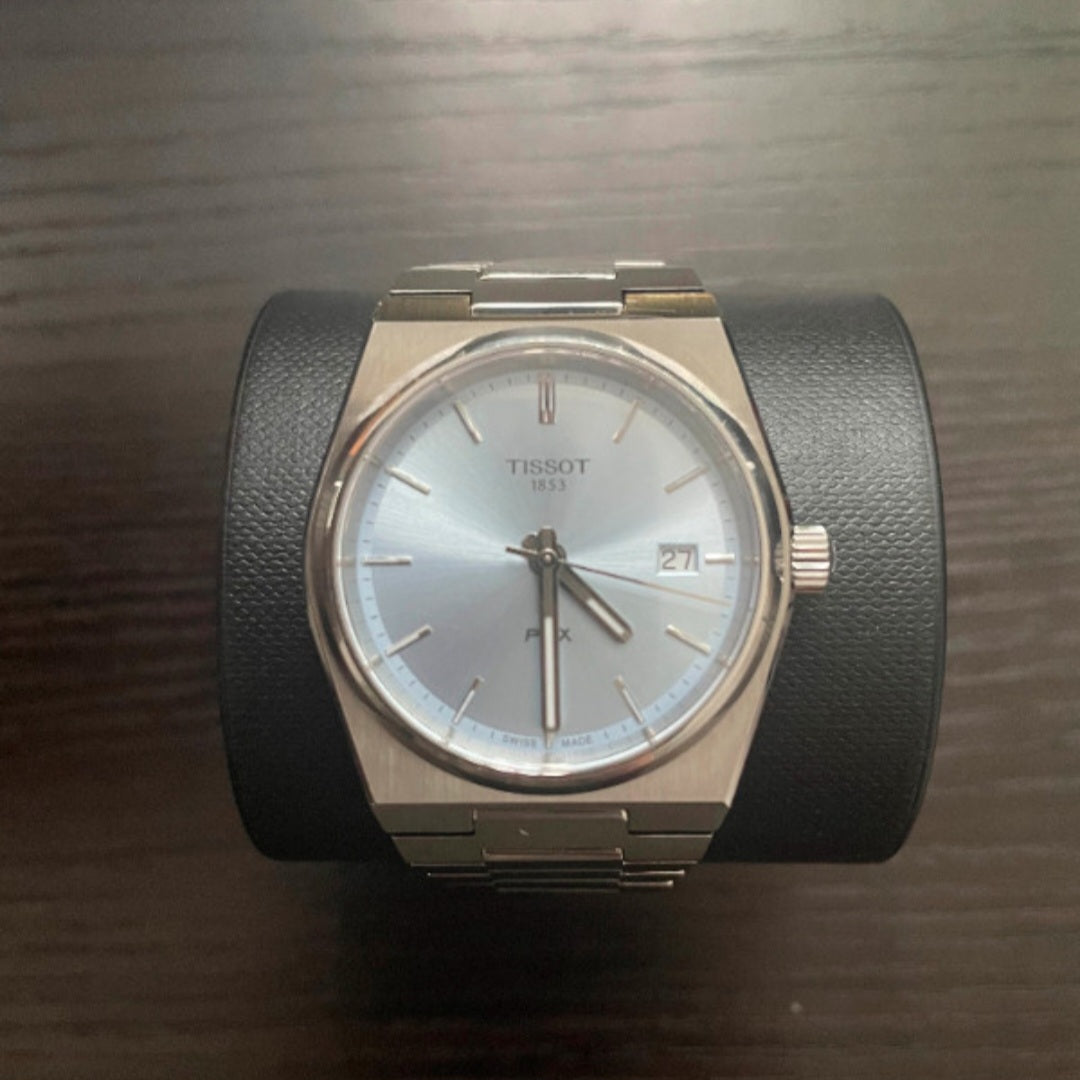 <TISSOT> PRX (Quartz) 35mm Ice Blue Dial